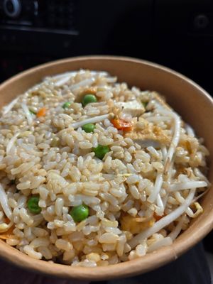 Tofu fried rice at Cisu Vegan House in Hanover