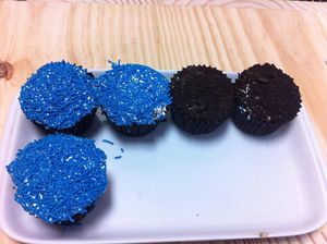 vegan cupcake at Mate in Sao Paulo