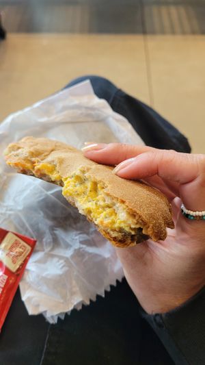 Vegan Breakfast Pizza with Tofu at Mate in Sao Paulo