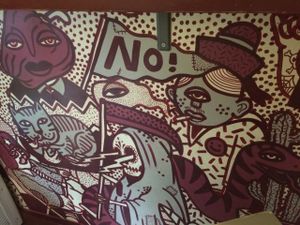 Decoration at No Hablo Espanol - Leckere Burritos in Berlin