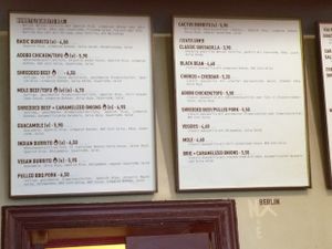 Burritos  at No Hablo Espanol - Leckere Burritos in Berlin