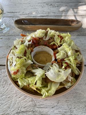 Vegan nachos so tasty! Big portion    at SHAKA - Siquijor in San Juan Siquijor