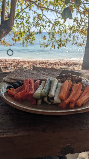 Hummus Platter (320PHP | 5.7$) at SHAKA - Siquijor in San Juan Siquijor