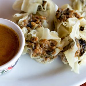 Siomay at WOW Vegan Food in Denpasar