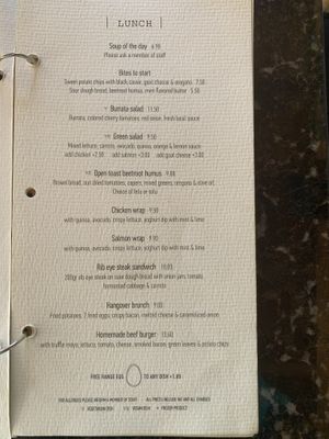 All day Menu  at The Loop in Paralimni