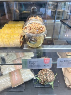 Chia pudding  at Espresso House in Billund