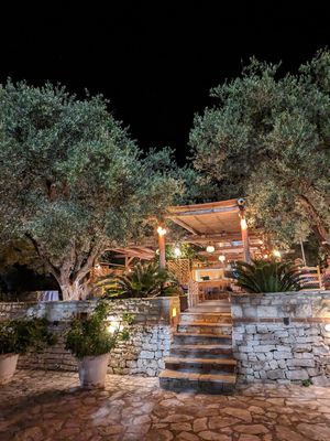 Restaurant at Taverna Stolis in Himare