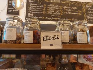 Energy balls at MelKafé in Brussels