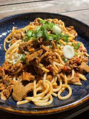 Salcicia Pasta  at Zenner Biergarten und Weingarten in Berlin