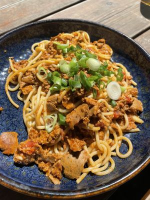 Salcicia Pasta  at Zenner Biergarten und Weingarten in Berlin