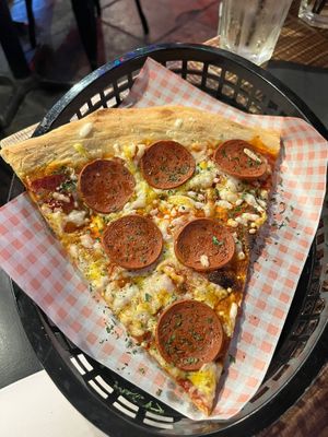 Vegan Dirty Pepperoni at Dirty Blondes in Blackpool