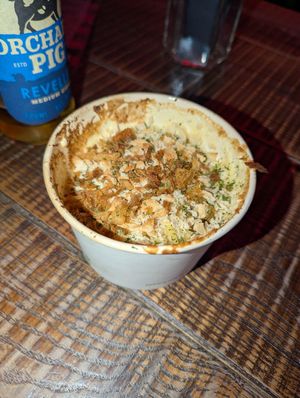 Vegan mac 'n' cheese at Dirty Blondes in Blackpool