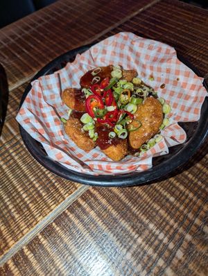 Vegan wings at Dirty Blondes in Blackpool