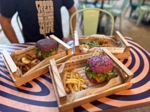 The “smoky butterfly"  at Flower Burger - I Gigli in Campi Bisenzio