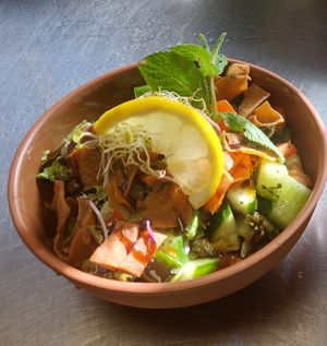 Fatoush klein   at Burgschenke in Sinsheim