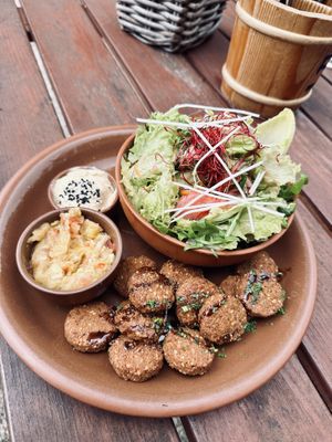 Falafel  at Burgschenke in Sinsheim