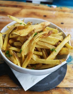 hand cut fries at Goji - The Hidden One in Lagos