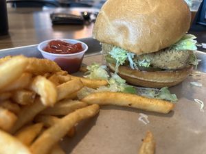 Chicken sandwich  at Community Beer Co in Dallas