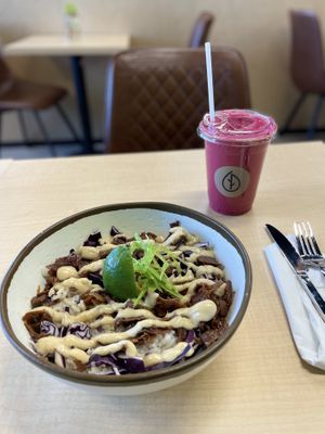 Sometimes rice can be over cookedd  at Harvest Clean Eats in Moncton