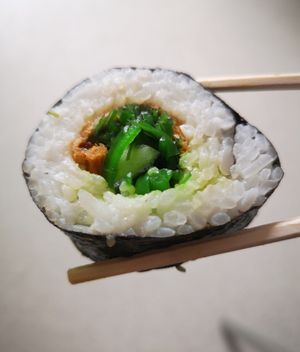 Seaweed and Tofu Sushi at Wasabi Monkey in Murdoch