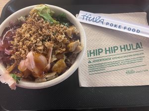 Huera Poke  at Hula Poke - Urquinaona in Barcelona
