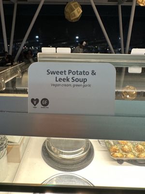 Vegan Option  at LAX - American Airlines Admirals Club in Los Angeles