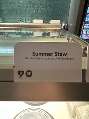 Vegan Option  at LAX - American Airlines Admirals Club in Los Angeles