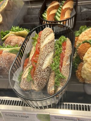 Sesam Hummus Stange (vegan)  at Kamps - Konrad-Adenauer-Platz in Dusseldorf