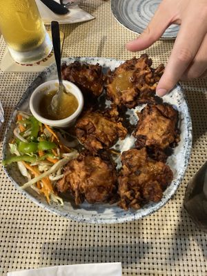 Onion bhaji  at Roti Indian Cuisine in Marsaskala