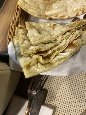 Pudina paratha 🫓   at Roti Indian Cuisine in Marsaskala