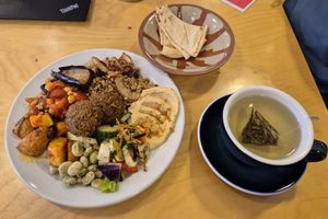  at Old Fire Station x Damascus Rose Kitchen in Oxford