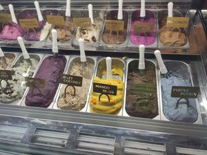 Wish i could have eaten them all... at Gelato Jedi in Ubud