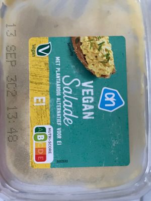 Vegan “no egg salad” at AH Raadhuisstraat in Venray