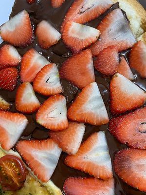 pizza doce  at Vivenda Das Pizzas in Passo Fundo