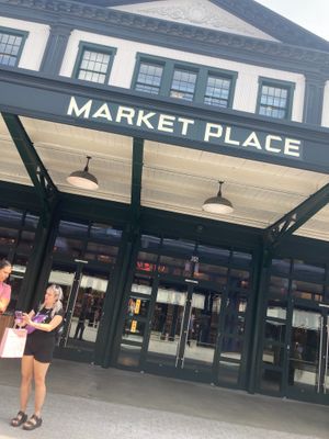 Front of Tin Building (abcv is on the 2nd floor) at abcV - Tin Building - temporarily closed in New York City