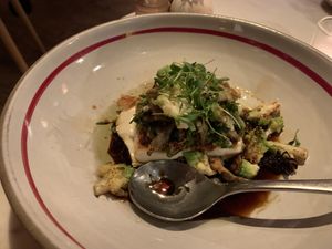 Creamy tofu  at abcV - Tin Building - temporarily closed in New York City