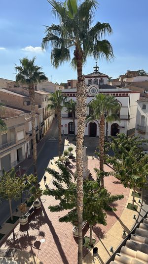 View from restaurant roof terrace    at Happy Herbivore in Cuevas Del Almanzora