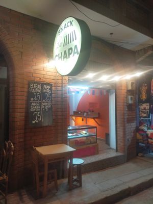 Restaurant entrance at Bepis in Copacabana