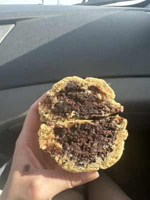 Brownie stuffed chocolate chip  at Top Drawer Sweets - Pop Up in Jacksonville