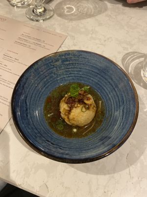 Kimchi steamed bun  at Six by Nico - Leeds in Leeds