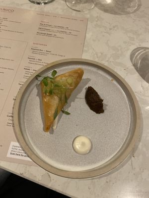 Goan samosa  at Six by Nico - Leeds in Leeds