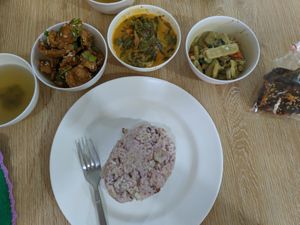 Second day platter at Phaisach Tana - ร้านไภษัชย์ธน เจ  in Udon Thani