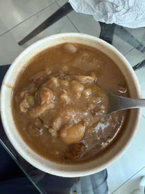 Potaje stew  at Lolafood in Santo Domingo