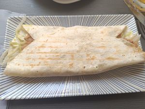 Fajitas vegetal at Restaurante El Patio de Enmedio in Gran Canaria