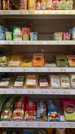 tofu, tempeh, etc. at Reformhaus Maier in Heilbronn