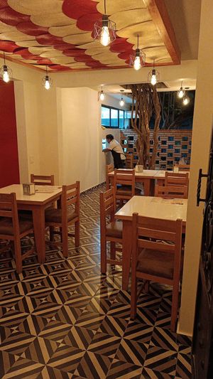 Sitting area at Senor Naan - Oaxaca de Juarez  in Oaxaca