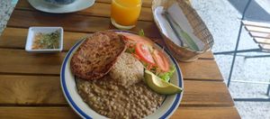  at La Parada Saludable Café in Bogota