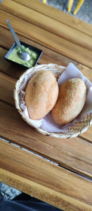  at La Parada Saludable Café in Bogota