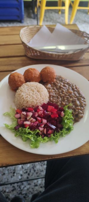  at La Parada Saludable Café in Bogota