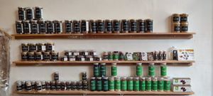 Homemade snacks at GreenSmoothie Factory in Medan